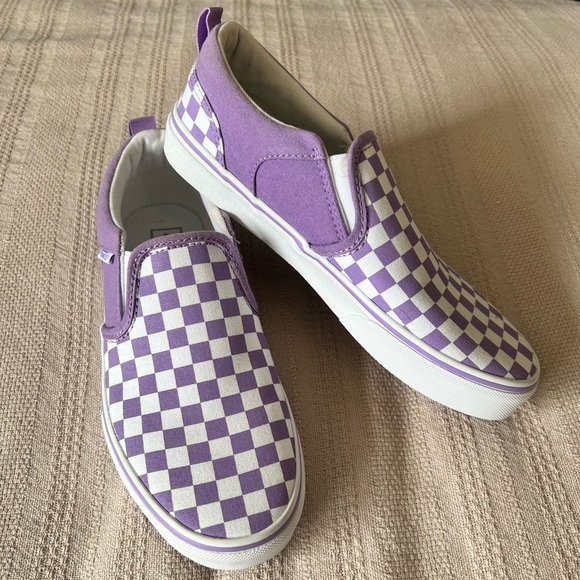 checkered vans size 5.5